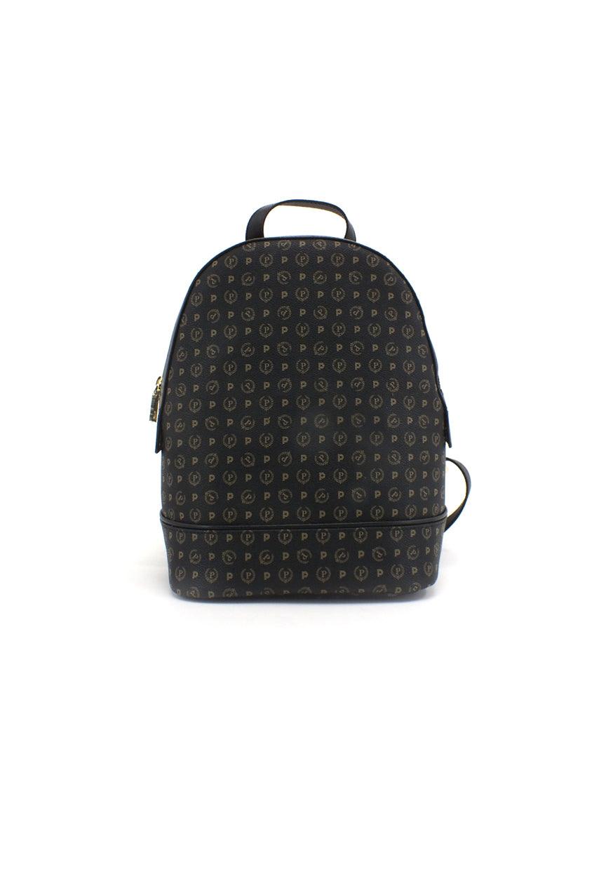 POLLINI Zaino Donna Backpack Loghi Nero TE8432PP07Q1100A - Sandrini Calzature e Abbigliamento
