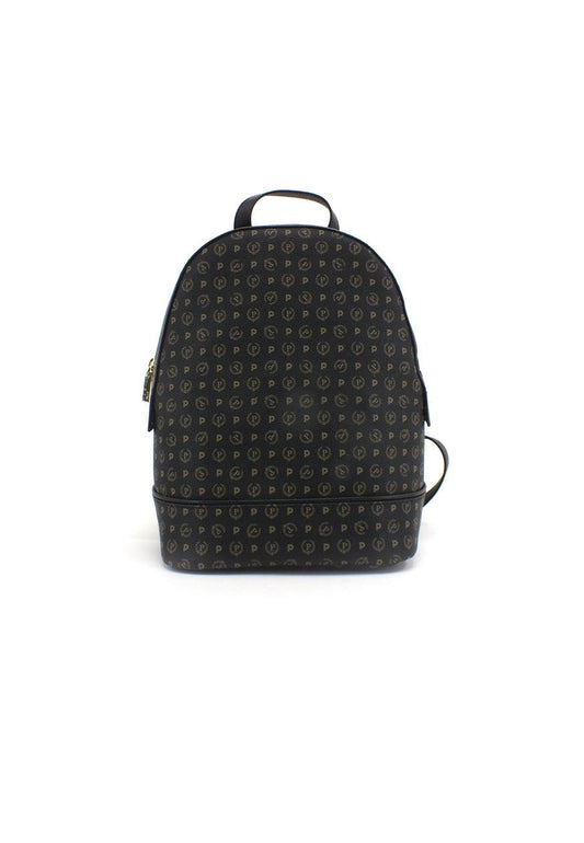 POLLINI Zaino Donna Backpack Loghi Nero TE8432PP07Q1100A - Sandrini Calzature e Abbigliamento