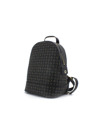 POLLINI Zaino Donna Backpack Loghi Nero TE8432PP07Q1100A - Sandrini Calzature e Abbigliamento