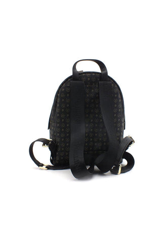 POLLINI Zaino Donna Backpack Loghi Nero TE8432PP07Q1100A - Sandrini Calzature e Abbigliamento