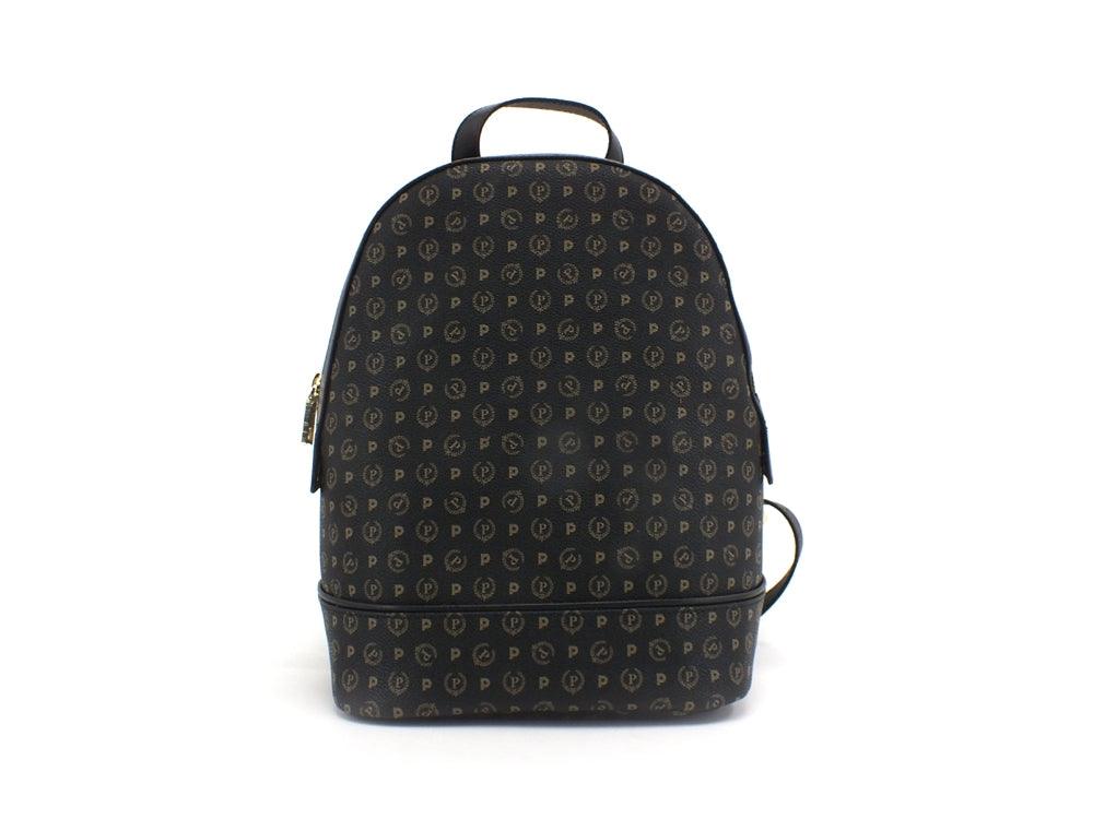 POLLINI Zaino Heritage Loghi Nero TE8432PP07Q1100A - Sandrini Calzature e Abbigliamento