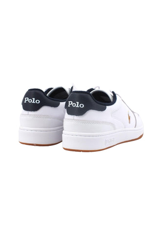 POLO RALPH LAUREN Sneaker Basket Uomo White 809877610001U - Sandrini Calzature e Abbigliamento