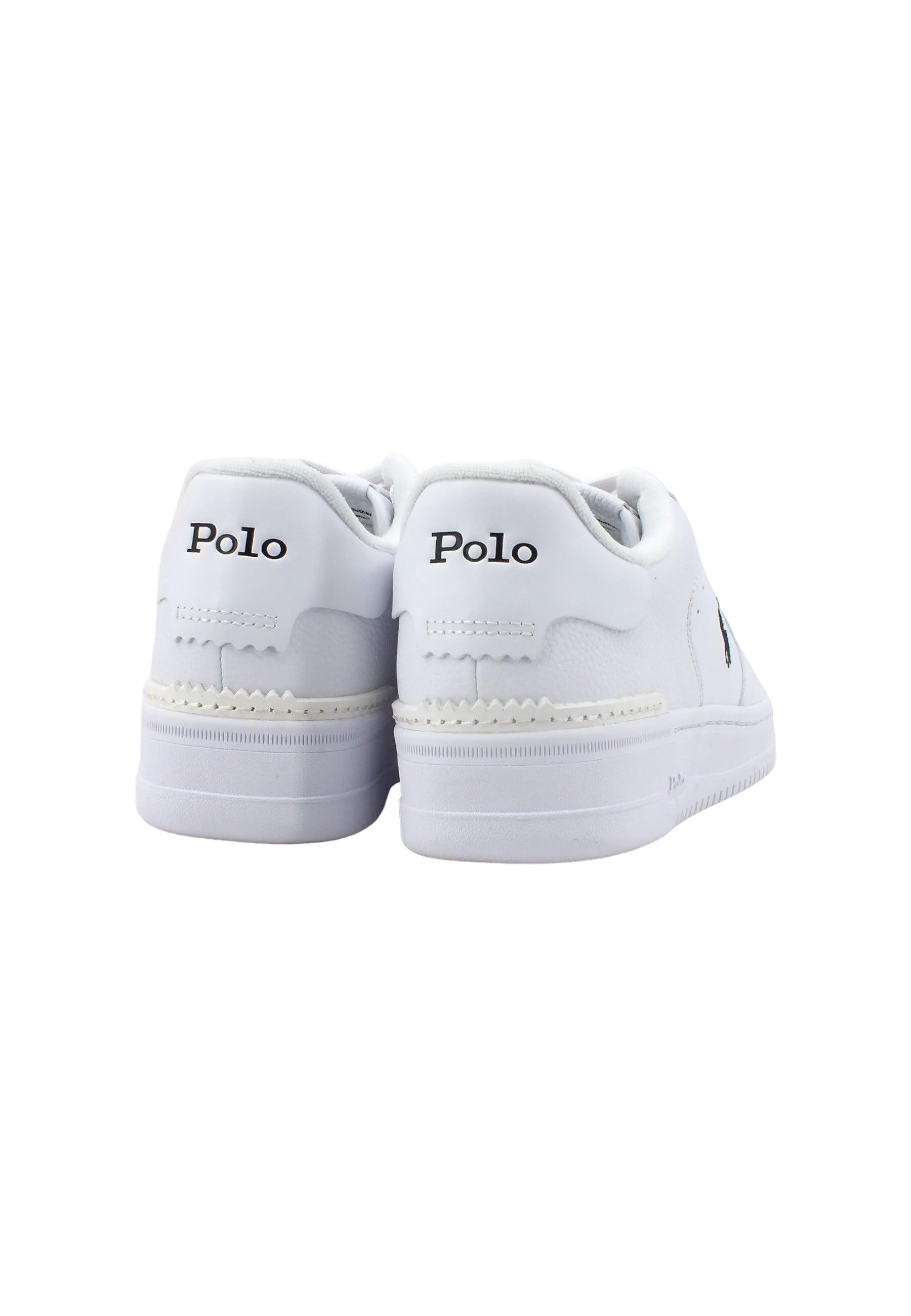 POLO RALPH LAUREN Sneaker Donna White 809891791009D - Sandrini Calzature e Abbigliamento