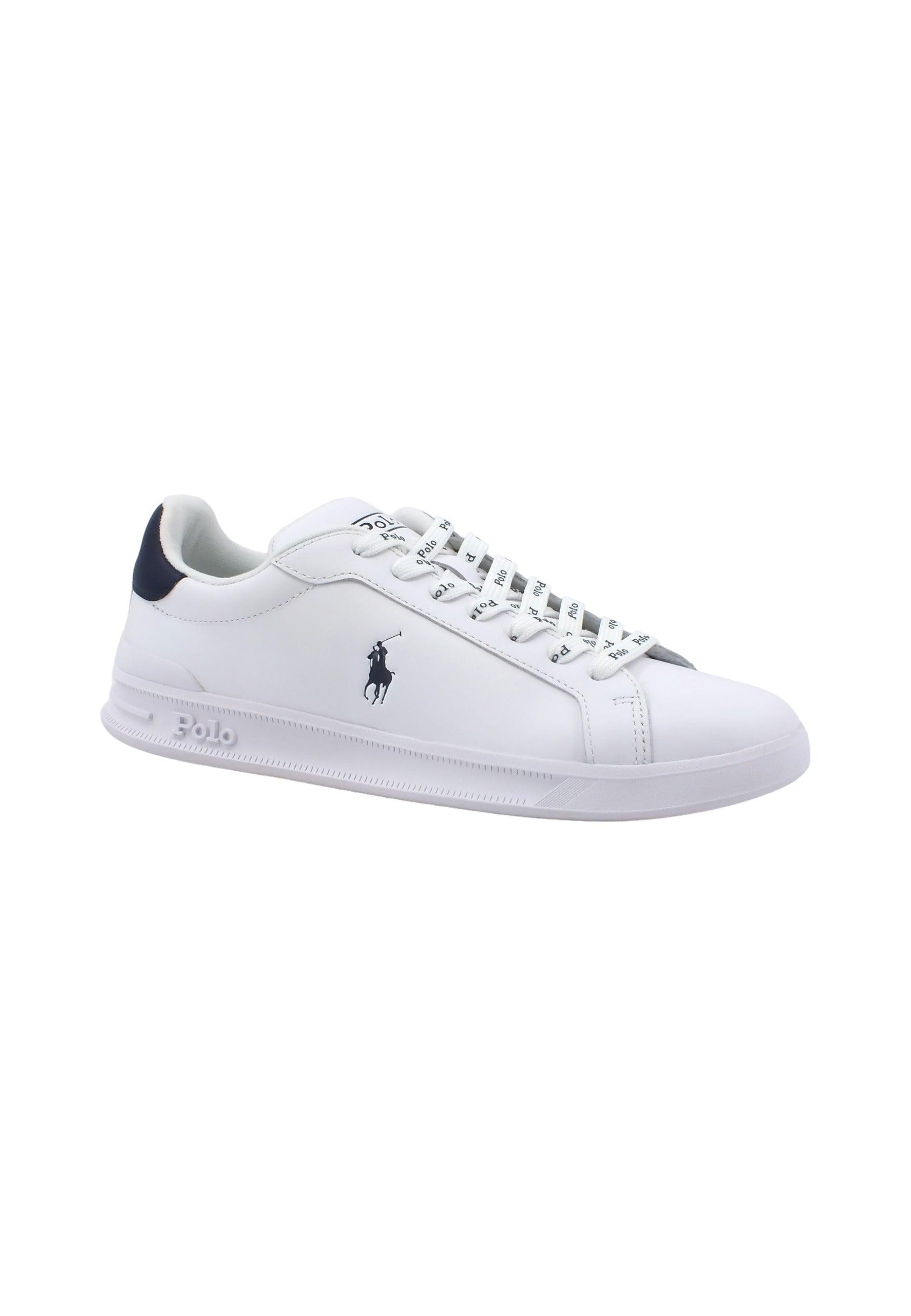 POLO RALPH LAUREN Sneaker Donna White Navy 809829824003D - Sandrini Calzature e Abbigliamento