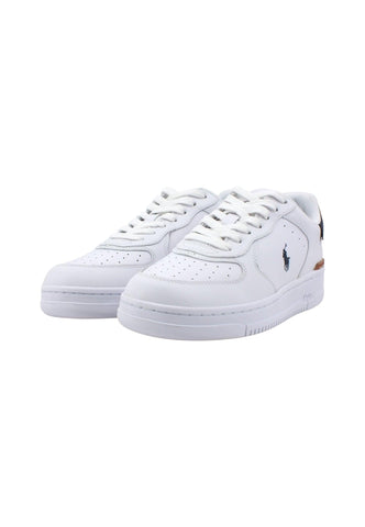 POLO RALPH LAUREN Sneaker Donna White Navy 809891791004D - Sandrini Calzature e Abbigliamento