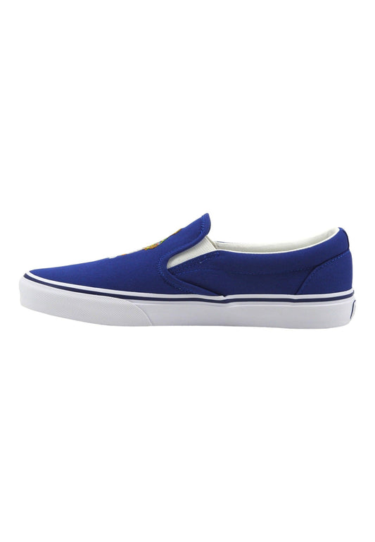POLO RALPH LAUREN Sneaker Slip On Uomo Royal 816934057001 - Sandrini Calzature e Abbigliamento
