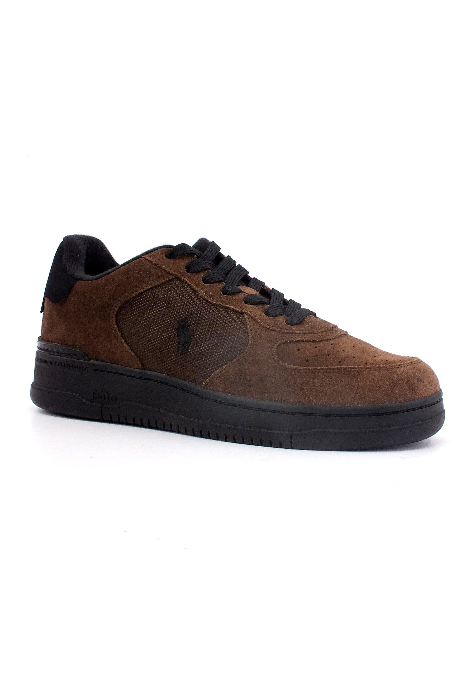 POLO RALPH LAUREN Sneaker Uomo Brown 809913423003 - Sandrini Calzature e Abbigliamento