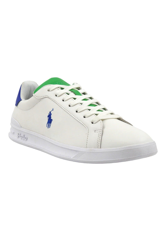 POLO RALPH LAUREN Sneaker Uomo White Green Royal 809931260003 - Sandrini Calzature e Abbigliamento