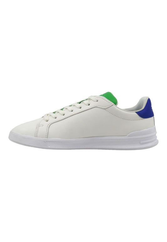 POLO RALPH LAUREN Sneaker Uomo White Green Royal 809931260003 - Sandrini Calzature e Abbigliamento