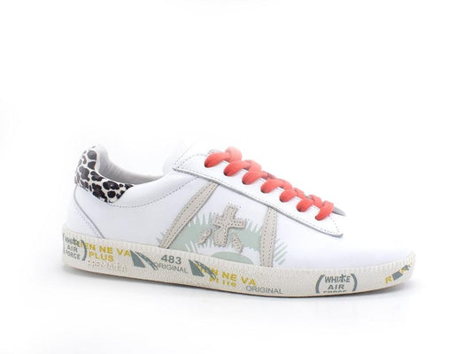 PREMIATA Andy Sneaker Retro Leoparsd White ANDYD-5427 - Sandrini Calzature e Abbigliamento