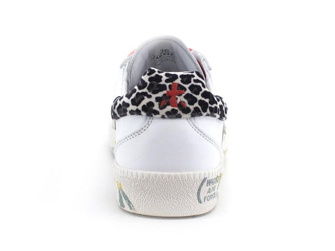 PREMIATA Andy Sneaker Retro Leoparsd White ANDYD-5427 - Sandrini Calzature e Abbigliamento