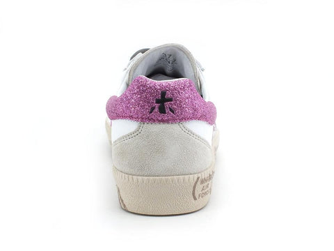 PREMIATA Andyd Sneaker Glitter White Fuxia ANDYD-5426 - Sandrini Calzature e Abbigliamento