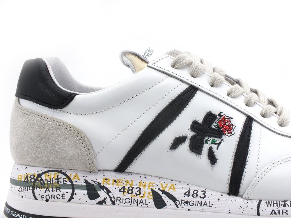 PREMIATA Beth Sneaker Running Platform Bianco Nero BETH-5350 - Sandrini Calzature e Abbigliamento