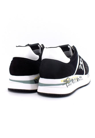 PREMIATA Conny Sneaker Platform Donna Black White CONNY5953 - Sandrini Calzature e Abbigliamento
