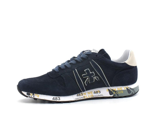 PREMIATA Eric Sneaker Running Nubuk Blue ERIC-5373 - Sandrini Calzature e Abbigliamento