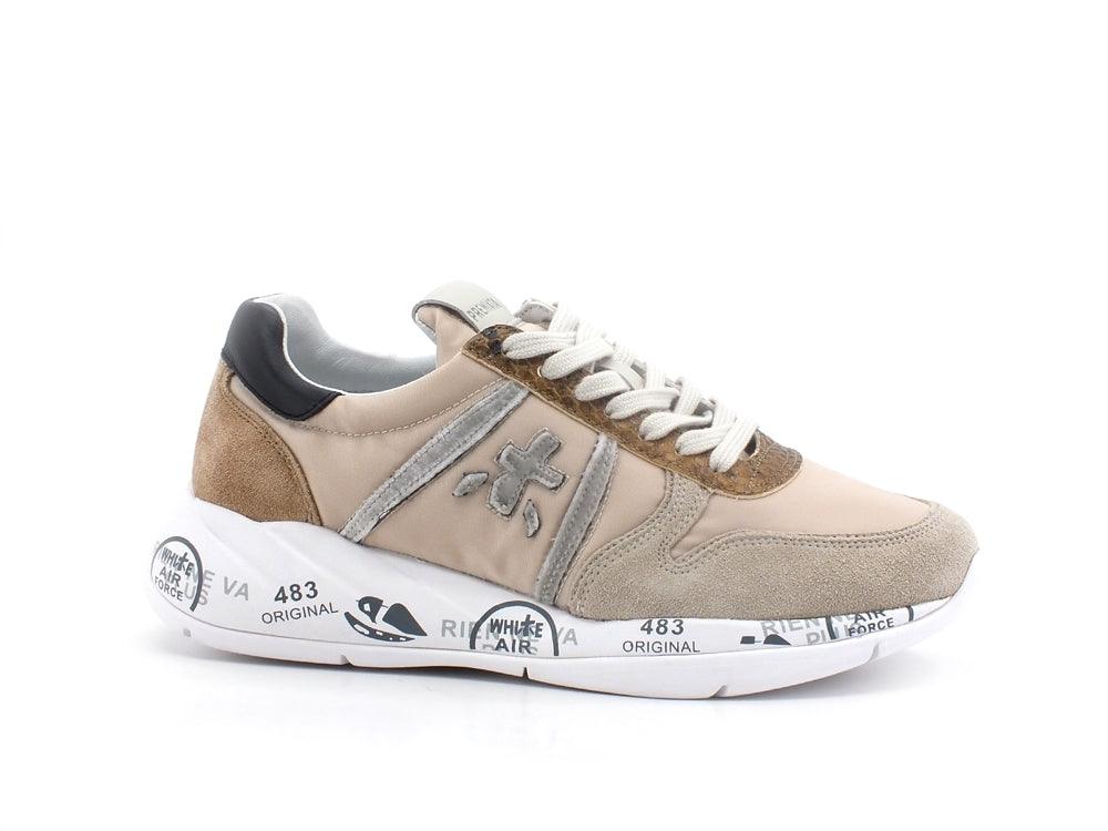 PREMIATA Layla Sneaker Running Beige Black LAYLA-5411 - Sandrini Calzature e Abbigliamento