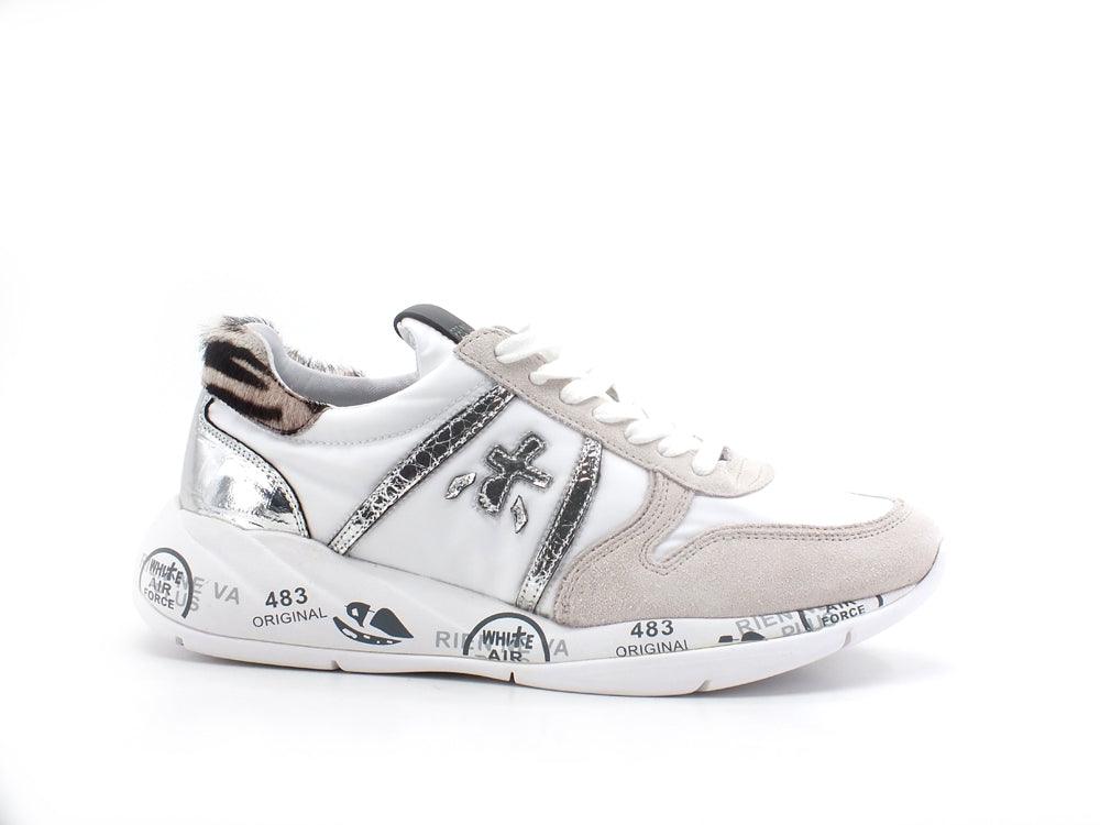 PREMIATA Layla Sneaker Running Cavallino White Zebra LAYLA-4852 - Sandrini Calzature e Abbigliamento