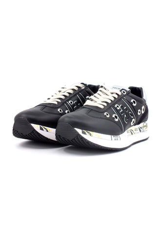 PREMIATA Sneaker Borchie Donna Black CONNY-6553 - Sandrini Calzature e Abbigliamento