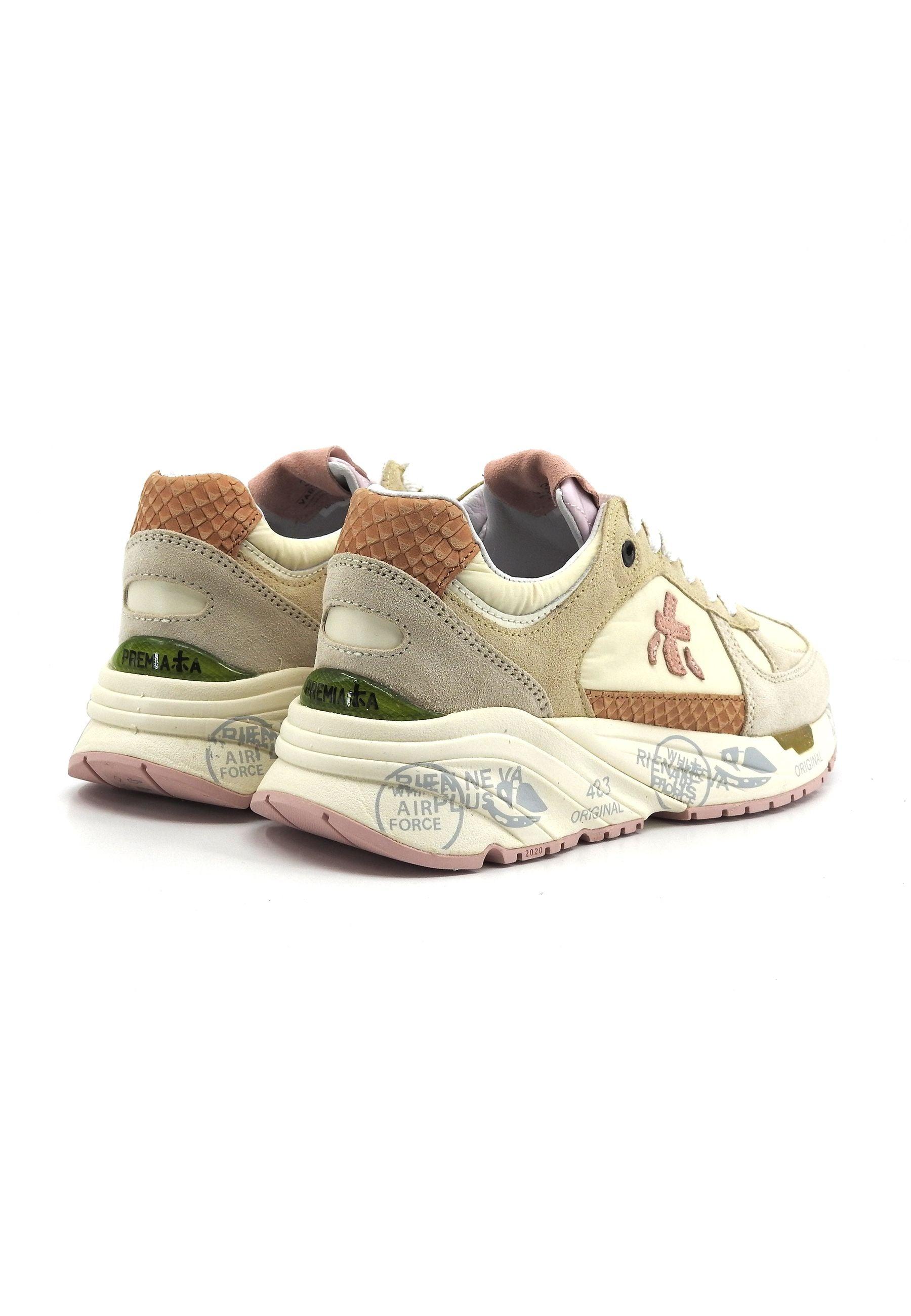 PREMIATA Sneaker Donna Beige Grey MASED-6257G - Sandrini Calzature e Abbigliamento