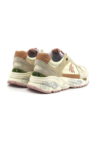 PREMIATA Sneaker Donna Beige Grey MASED-6257G - Sandrini Calzature e Abbigliamento