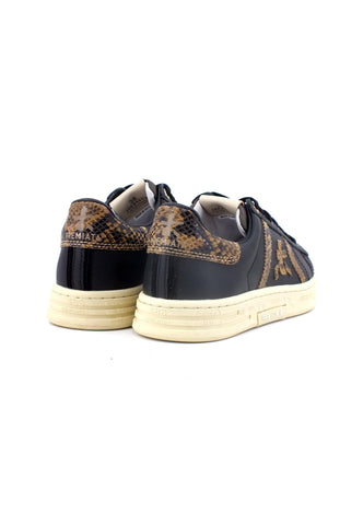 PREMIATA Sneaker Donna Croco Leopard Black RUSSELLD-6505 - Sandrini Calzature e Abbigliamento