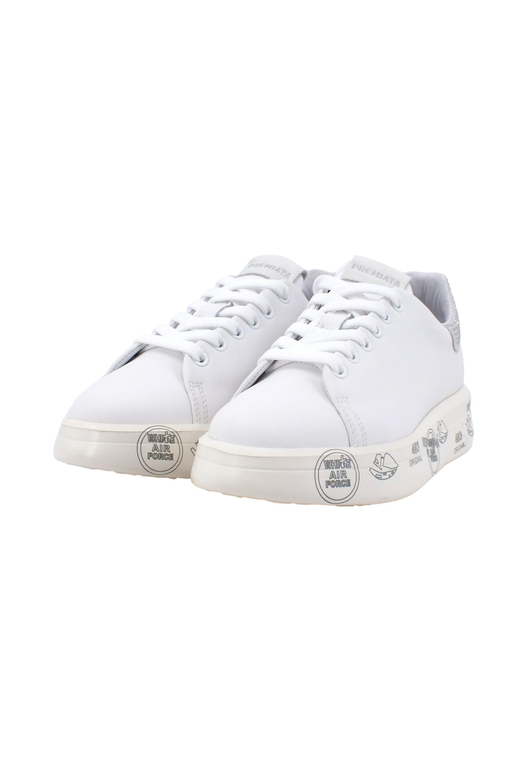 PREMIATA Sneaker Donna White BELLE5717 - Sandrini Calzature e Abbigliamento
