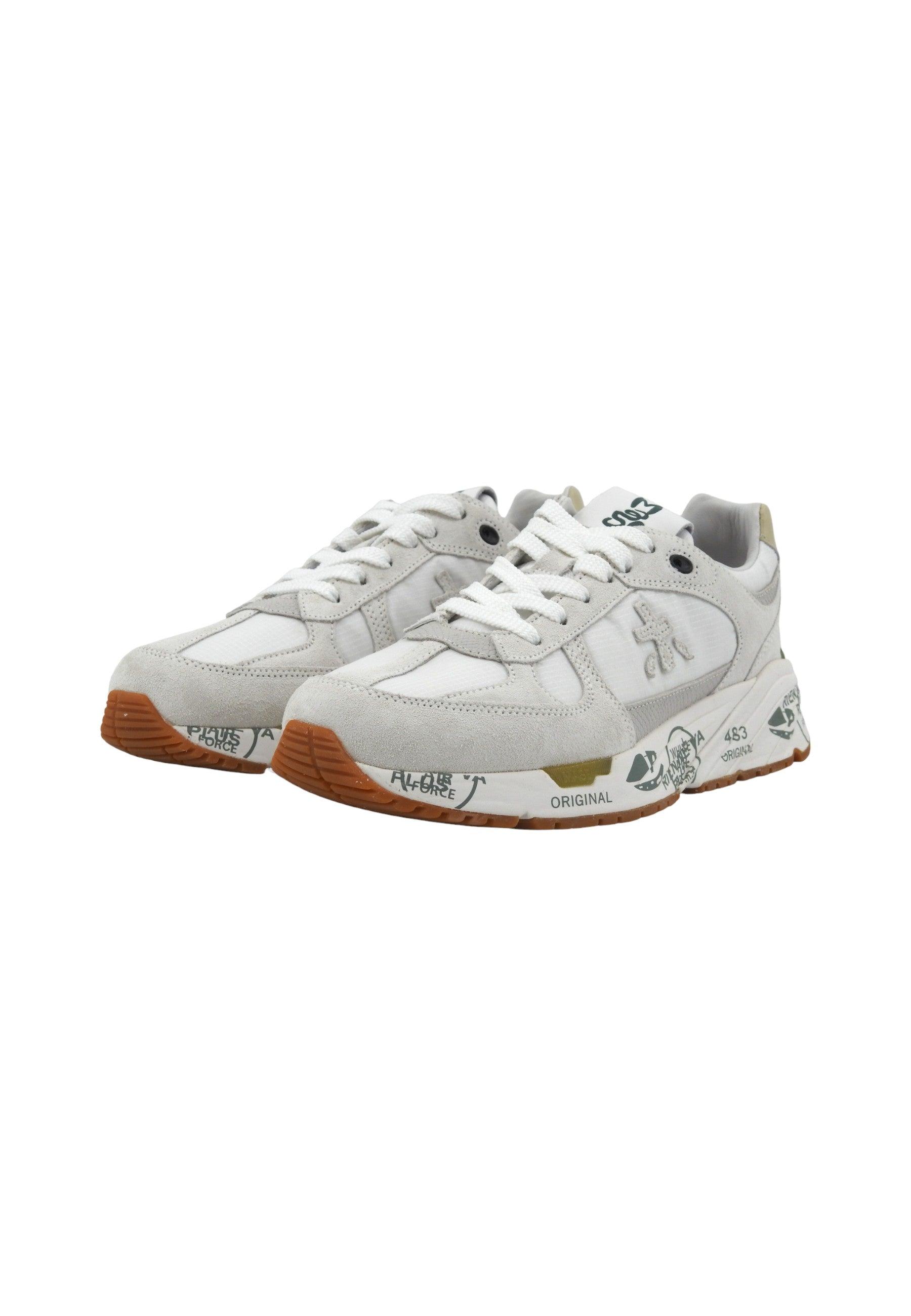 PREMIATA Sneaker Donna White Light Grey MASED-5661 - Sandrini Calzature e Abbigliamento