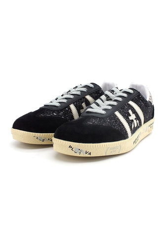 PREMIATA Sneaker Glitter Donna Black BONNIED5943 - Sandrini Calzature e Abbigliamento