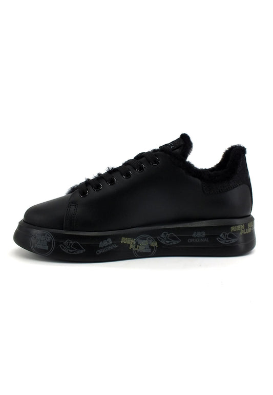 PREMIATA Sneaker Interno Pelo Donna Black BELLE5074 - Sandrini Calzature e Abbigliamento