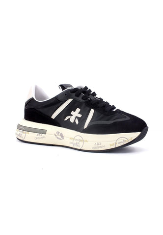 PREMIATA Sneaker Platform Donna Black White CASSIE-6471 - Sandrini Calzature e Abbigliamento