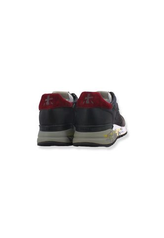 PREMIATA Sneaker Running Uomo Grey Black Bordeaux MICK5355 - Sandrini Calzature e Abbigliamento