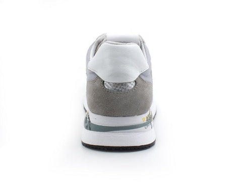 PREMIATA Sneaker Suede Mesh Quilted Grey Silver TRIS5739 - Sandrini Calzature e Abbigliamento