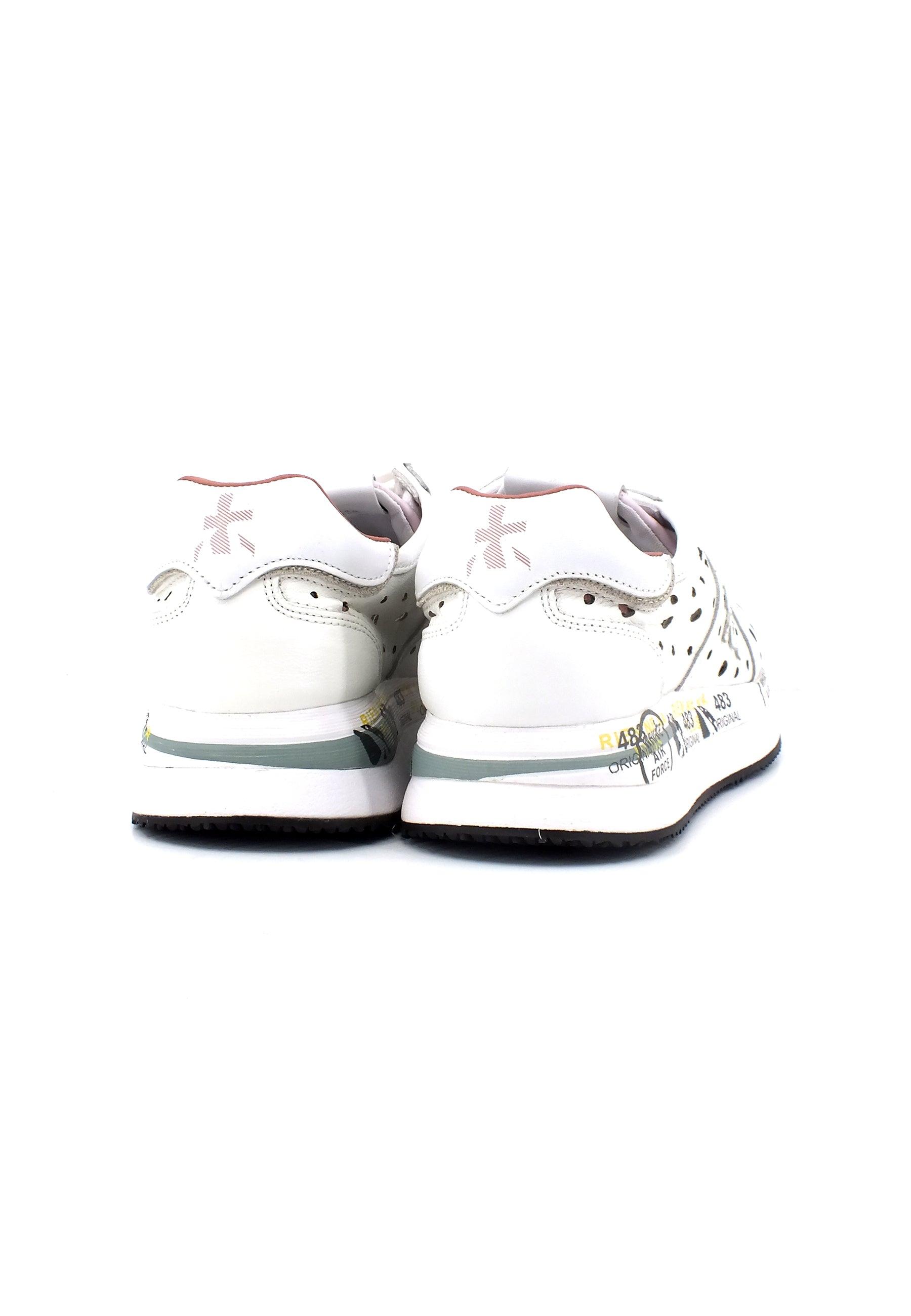 PREMIATA Sneaker Traforata Donna White CONNY5640 - Sandrini Calzature e Abbigliamento