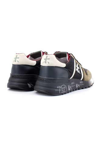 PREMIATA Sneaker Uomo Black Green LANDER-4949 - Sandrini Calzature e Abbigliamento