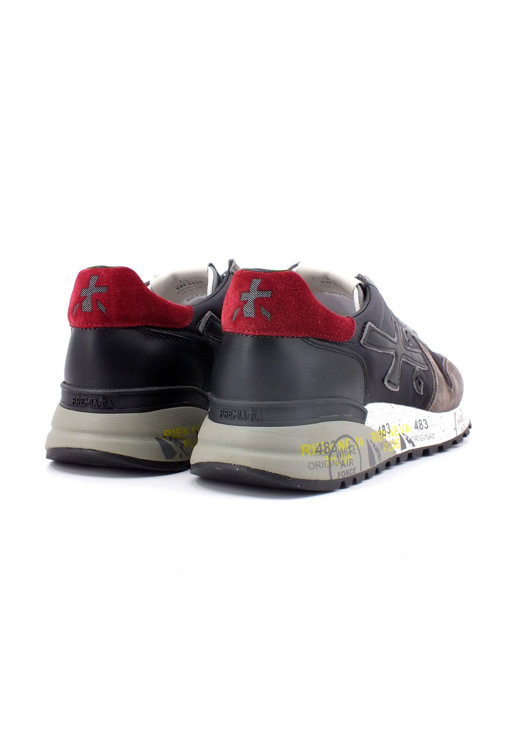 PREMIATA Sneaker Uomo Black Grey MICK-6420 - Sandrini Calzature e Abbigliamento