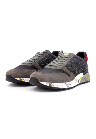 PREMIATA Sneaker Uomo Black Grey MICK-6420 - Sandrini Calzature e Abbigliamento