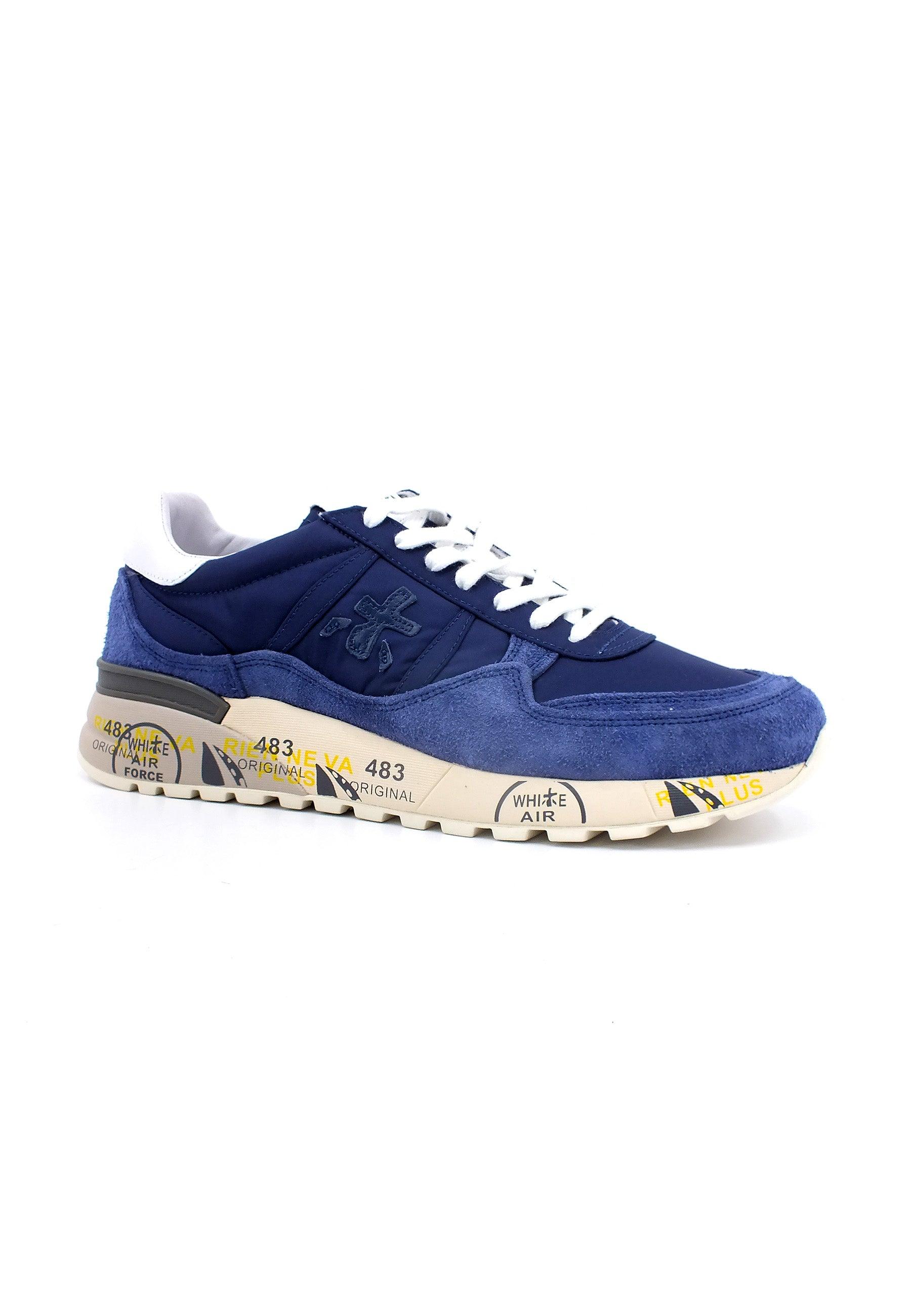 PREMIATA Sneaker Uomo Blue LANDECK6132 - Sandrini Calzature e Abbigliamento