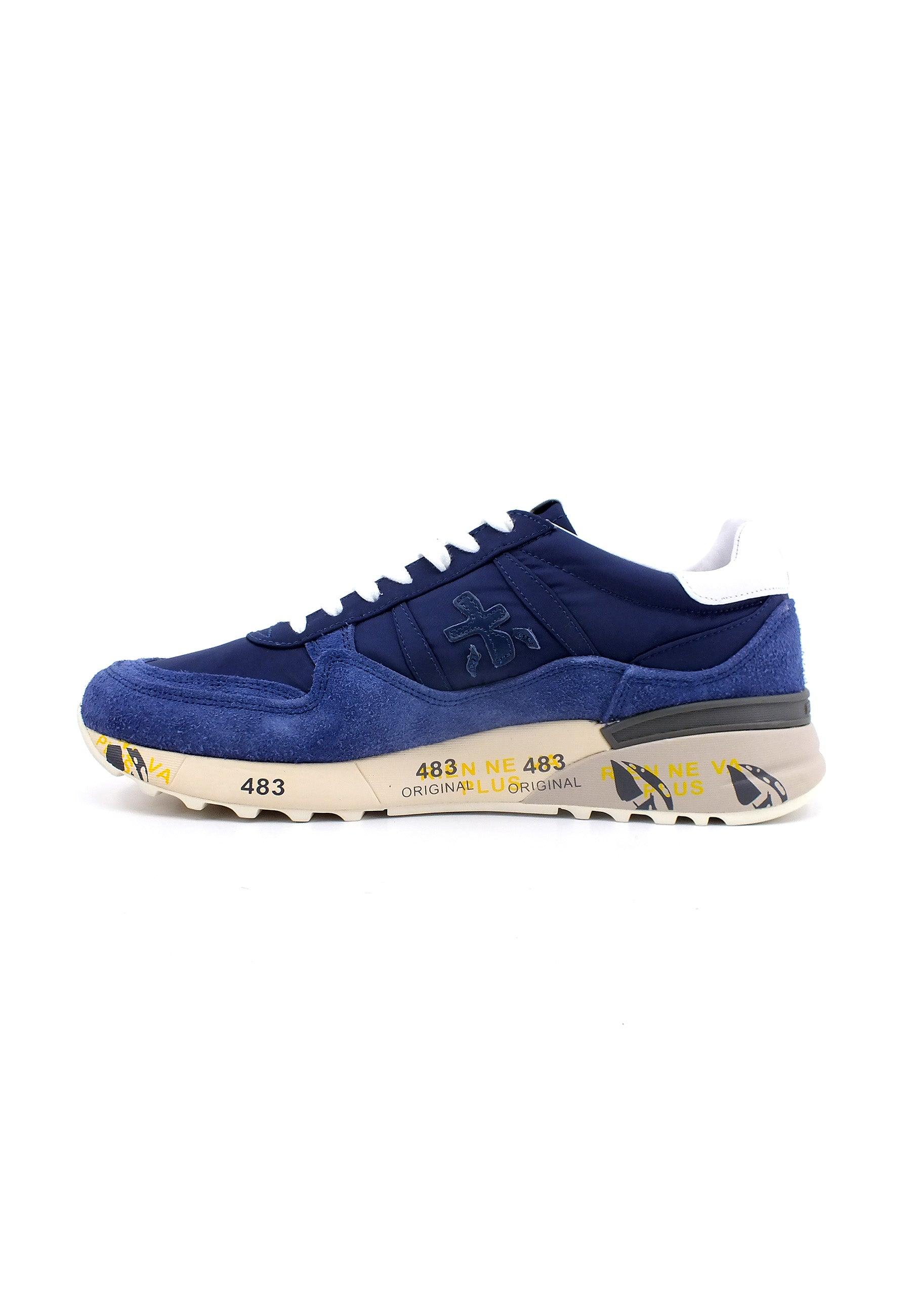 PREMIATA Sneaker Uomo Blue LANDECK6132 - Sandrini Calzature e Abbigliamento