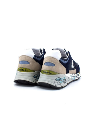 PREMIATA Sneaker Uomo Dark Blue Beige MASE5684 - Sandrini Calzature e Abbigliamento