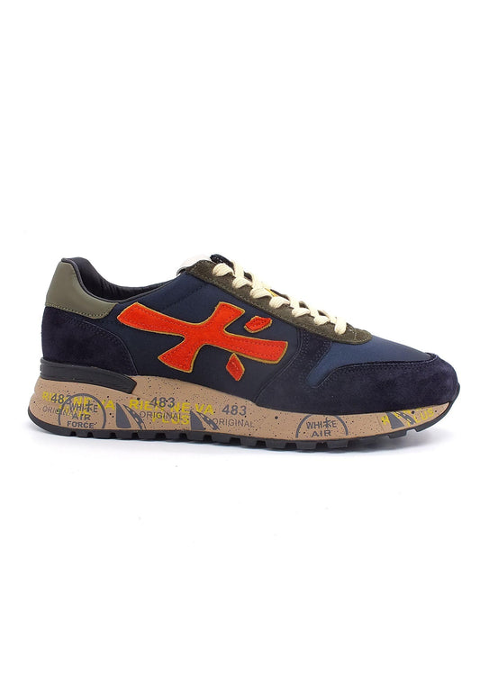 PREMIATA Sneaker Uomo Dark Blue Green MICK5356 - Sandrini Calzature e Abbigliamento