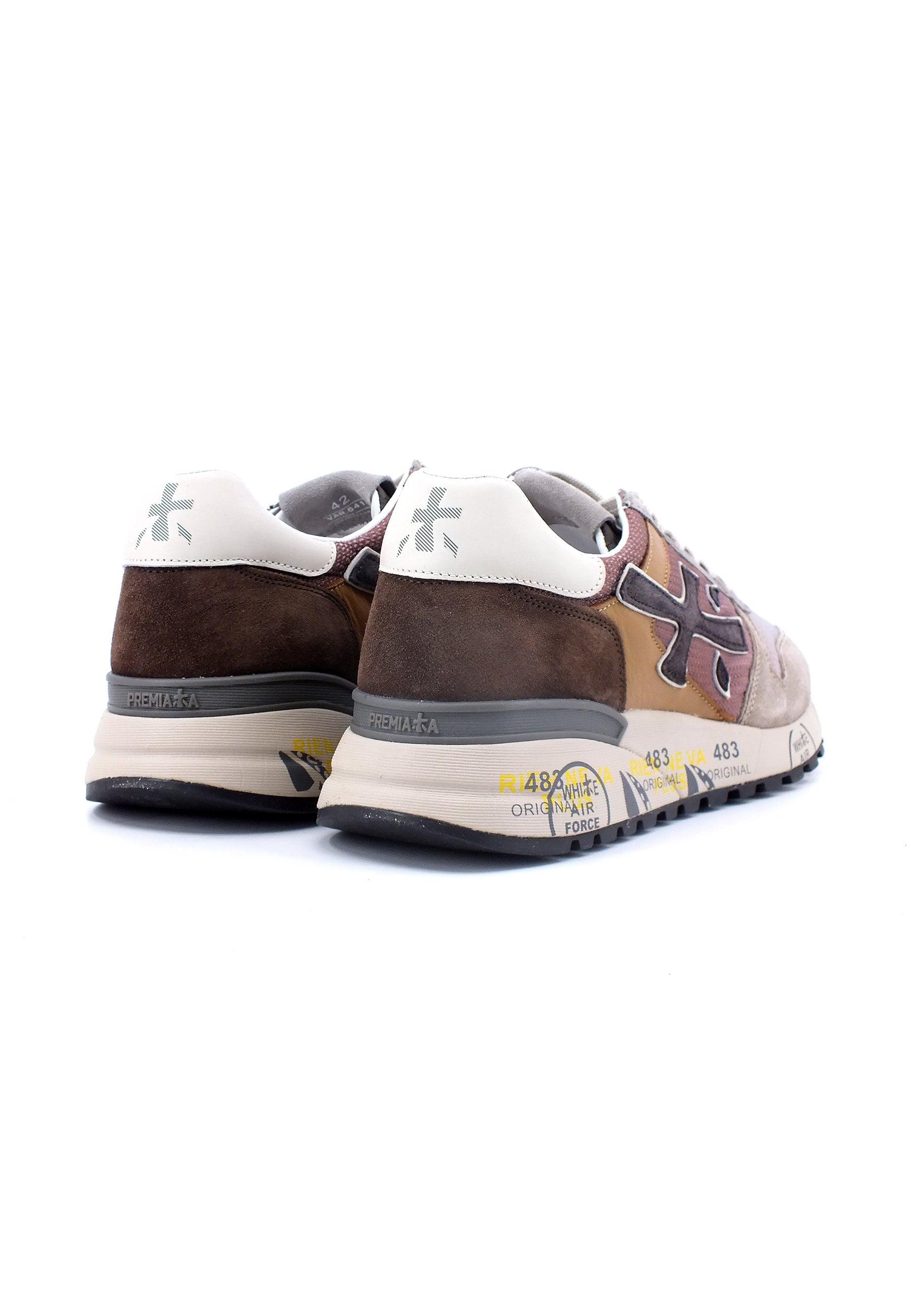 PREMIATA Sneaker Uomo Grey Brown MICK-6414 - Sandrini Calzature e Abbigliamento