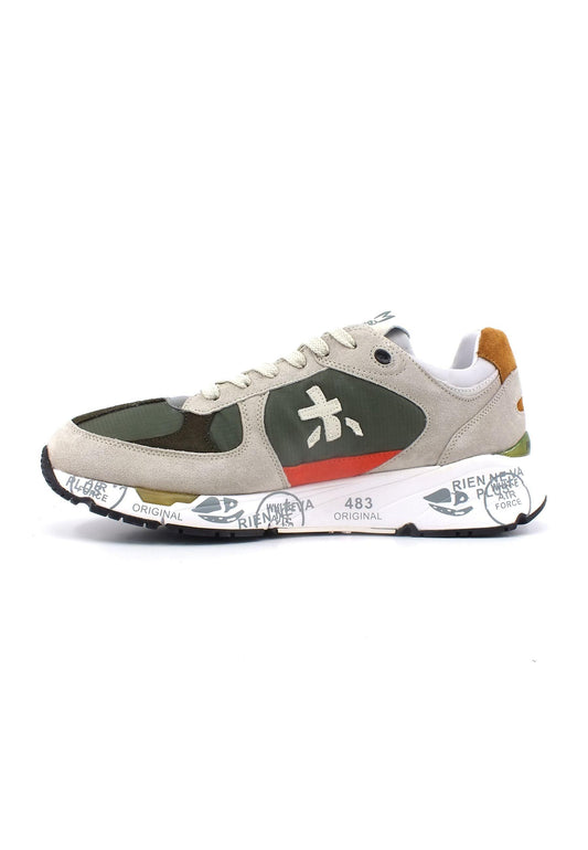 PREMIATA Sneaker Uomo Grey Dark Green MASE6157 - Sandrini Calzature e Abbigliamento
