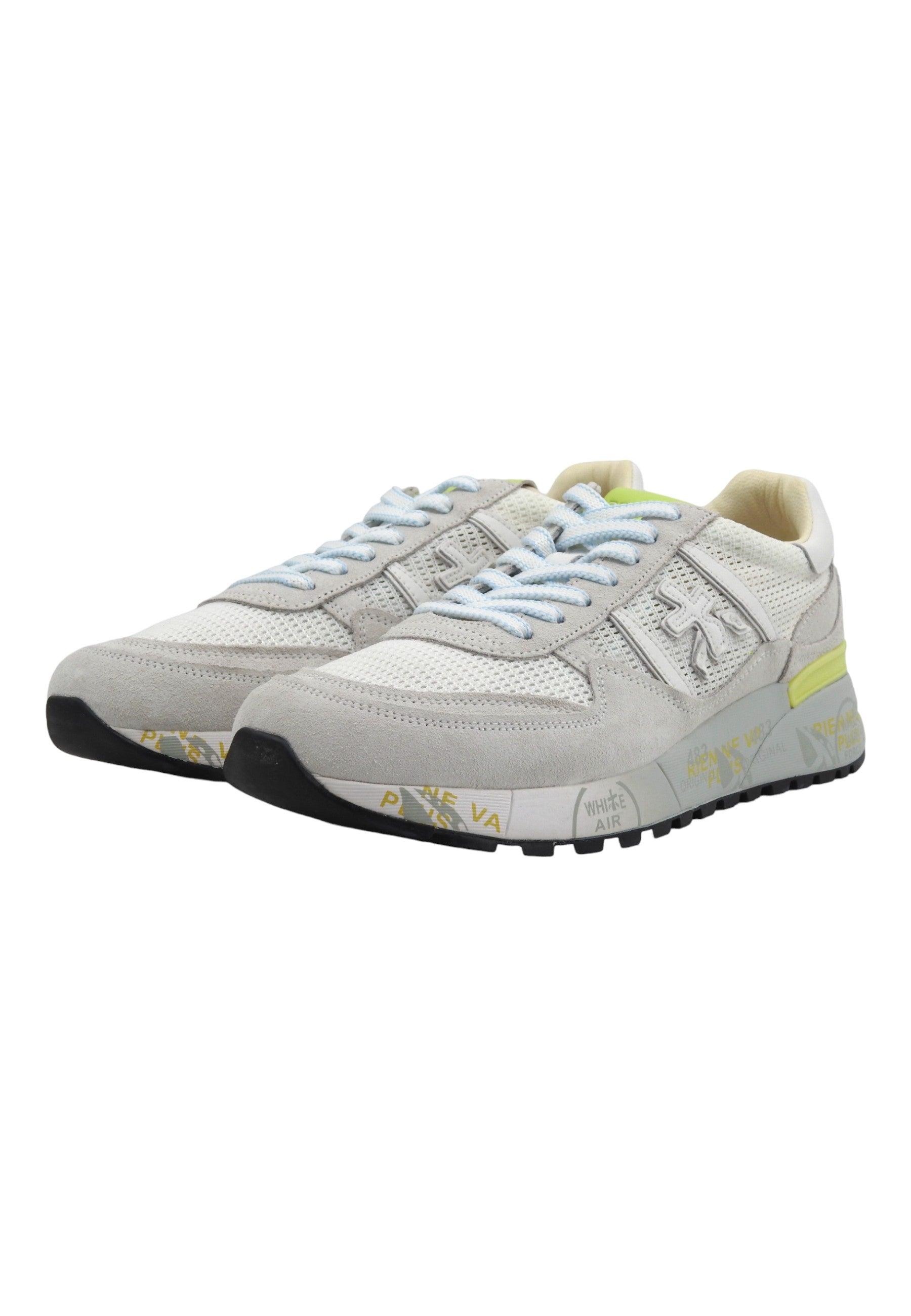 PREMIATA Sneaker Uomo Light Grey LANDECK-6629 - Sandrini Calzature e Abbigliamento