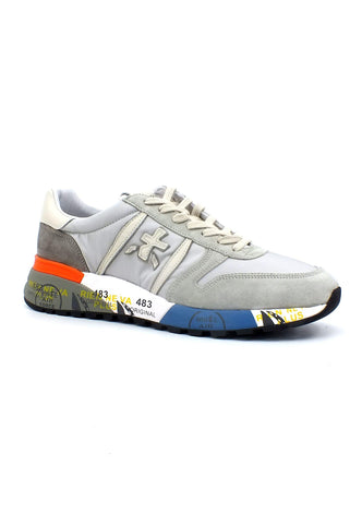 PREMIATA Sneaker Uomo Light Grey LANDER6130 - Sandrini Calzature e Abbigliamento