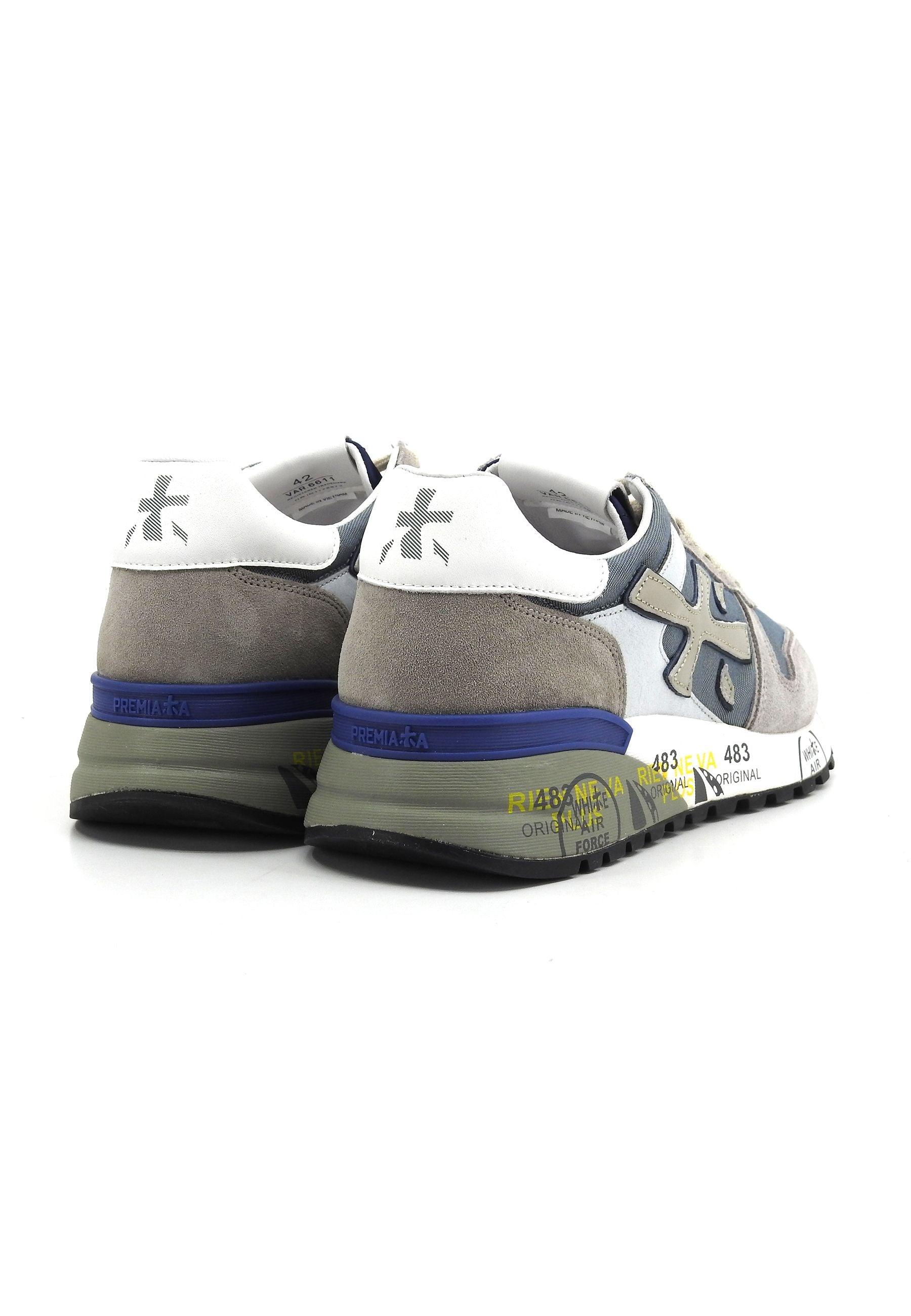 PREMIATA Sneaker Uomo Light Grey MICK-6611 - Sandrini Calzature e Abbigliamento