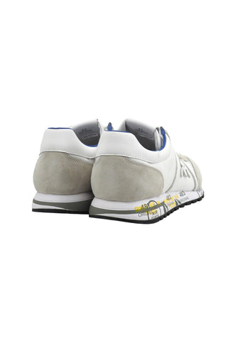 PREMIATA Sneaker Uomo White Grey LUCY-206E - Sandrini Calzature e Abbigliamento