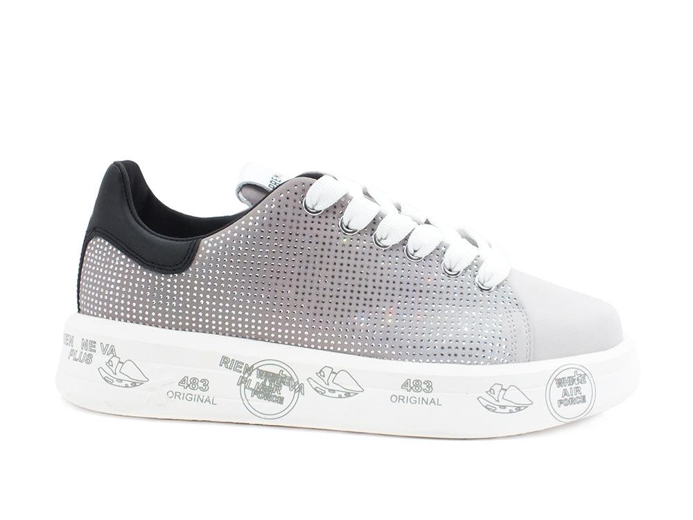 PREMIATA Sneakers Donna Light Grey BELLE-4897 - Sandrini Calzature e Abbigliamento