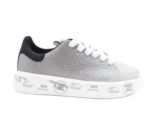 PREMIATA Sneakers Donna Light Grey BELLE-4897 - Sandrini Calzature e Abbigliamento