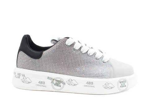 PREMIATA Sneakers Donna Light Grey BELLE-4897 - Sandrini Calzature e Abbigliamento