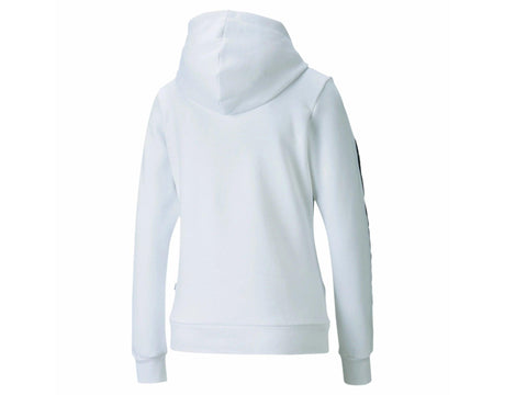 PUMA Amplified Hoodie Felpa Donna White 583615 02 - Sandrini Calzature e Abbigliamento